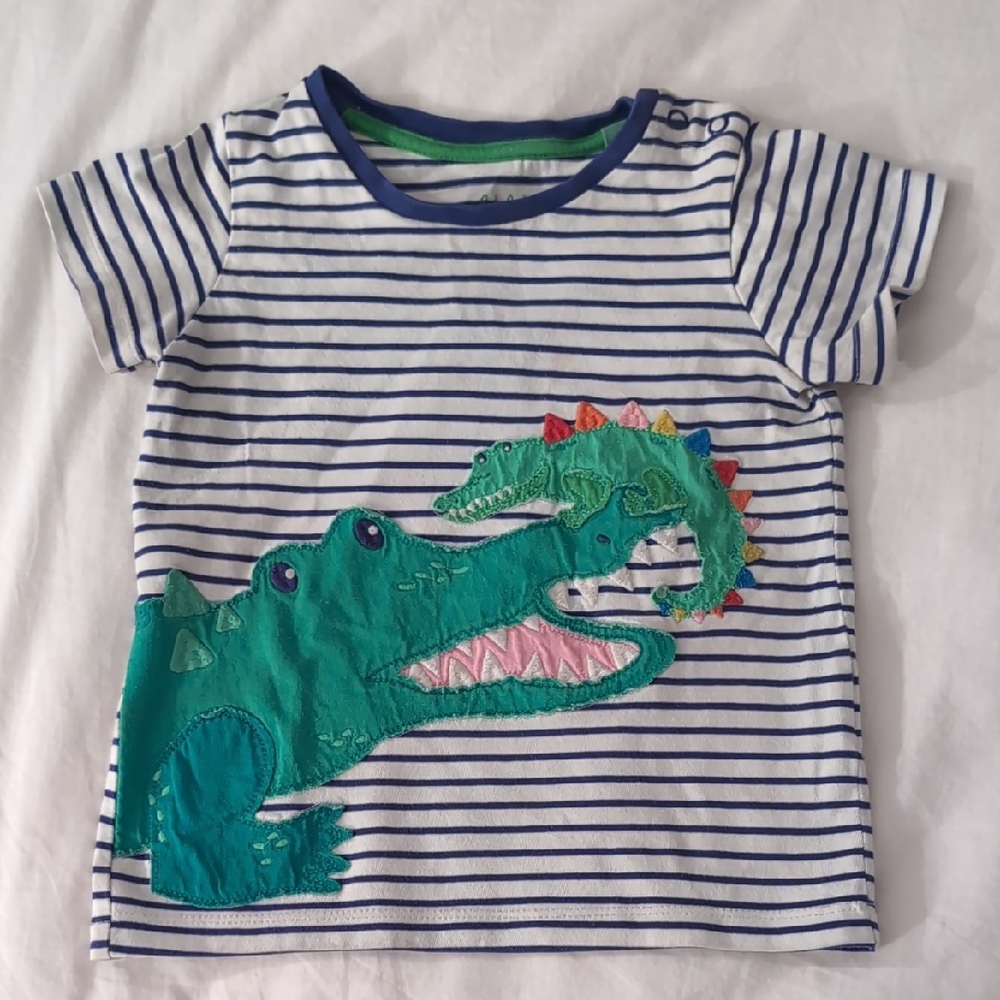 Baby Boden Short Sleeve Shirt -Size 2-3Y